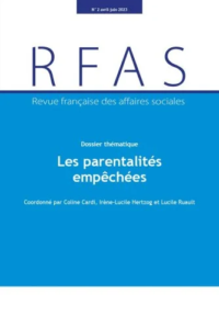Couverture ou première page : Devenir ou non parent en situation de handicap